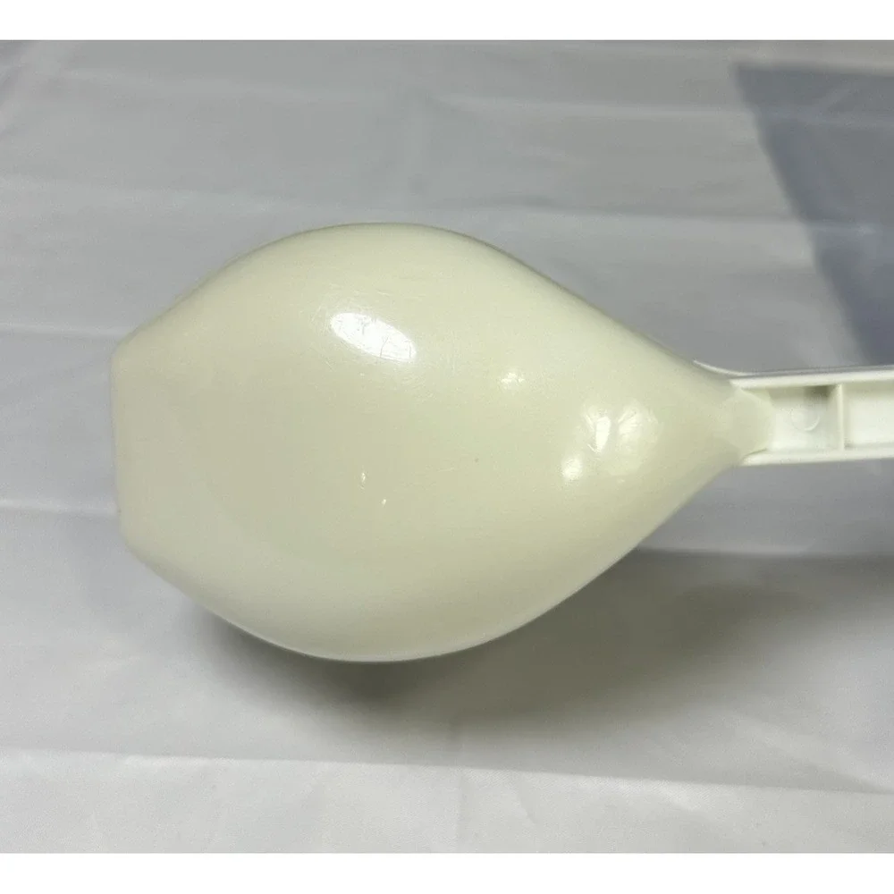 Vintage 1993 Pillsbury Doughboy White Plastic Serving Utensil Solid Spoon 11.75